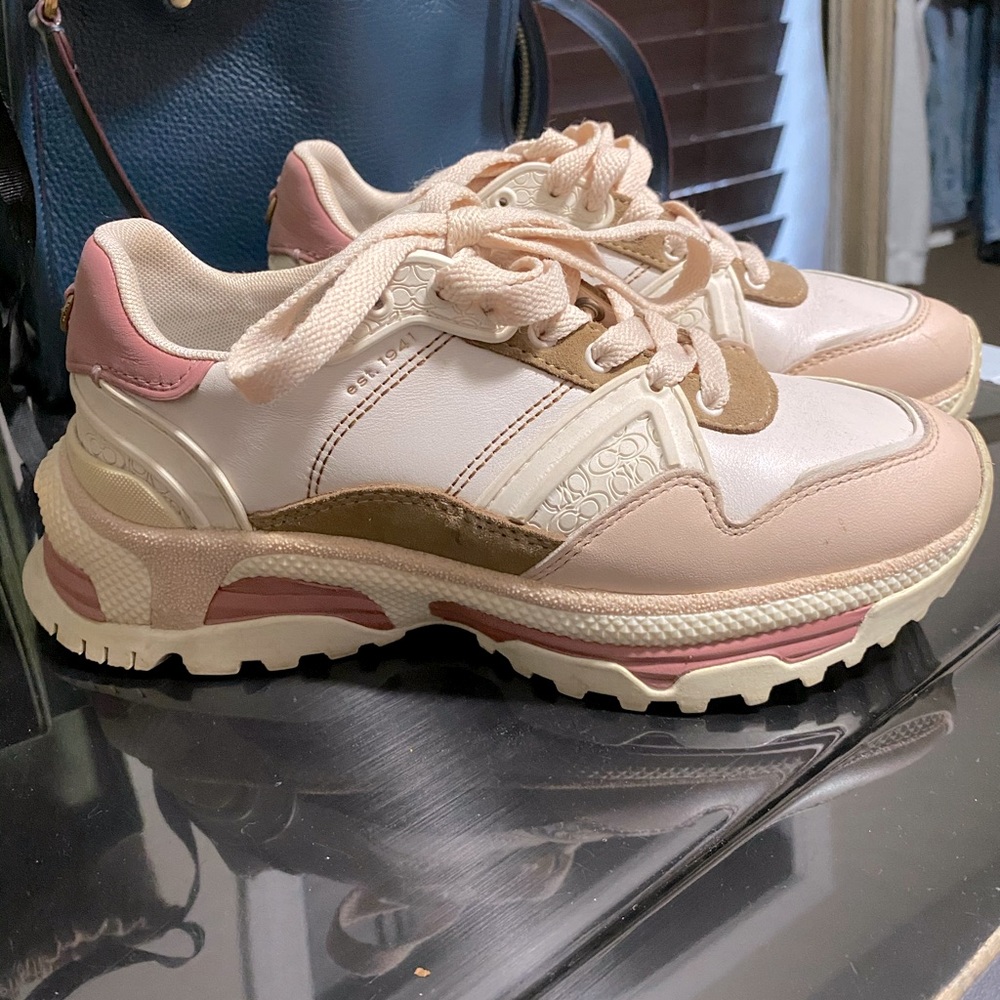 Coach chunky dad sneakers